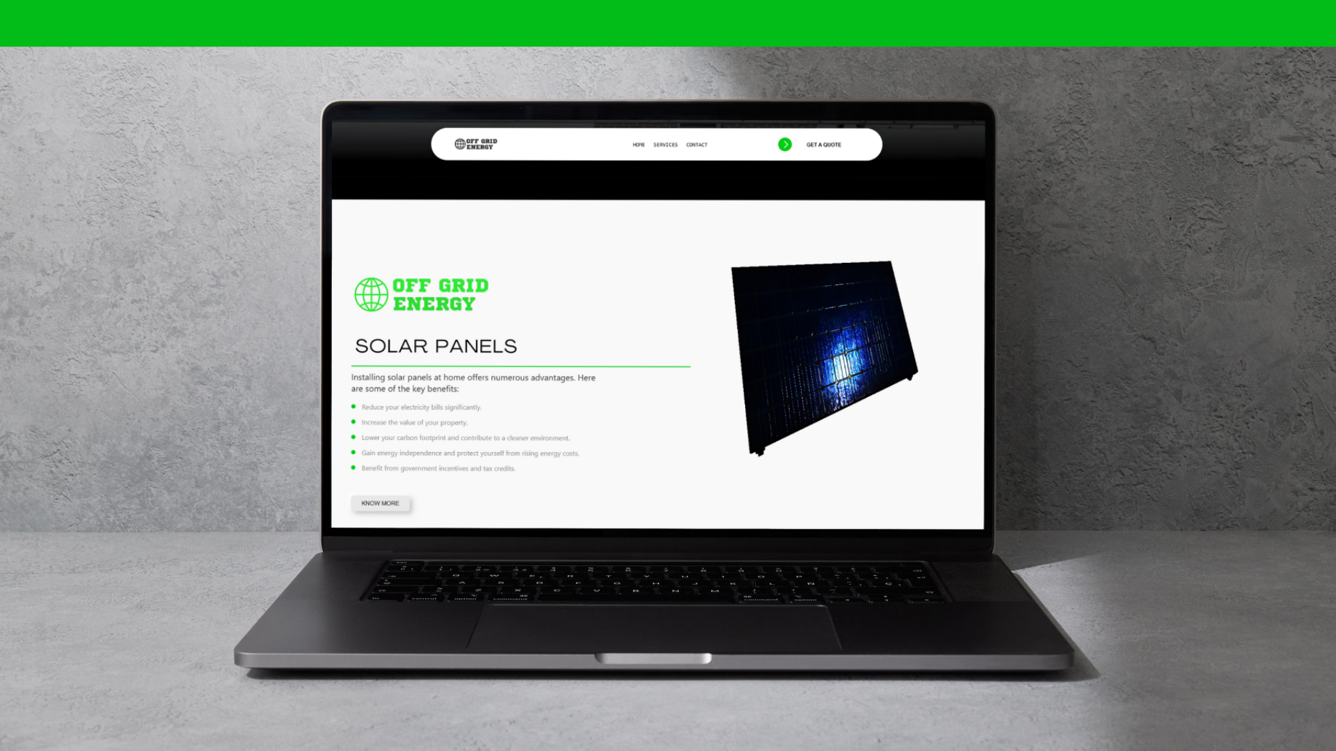 Landing pages para empresas de energia solar | GGDIGITAL